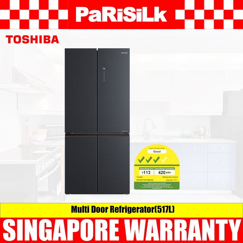 Bulky) Hitachi R-W635P4MS (540L Inverter Big French 4 Door