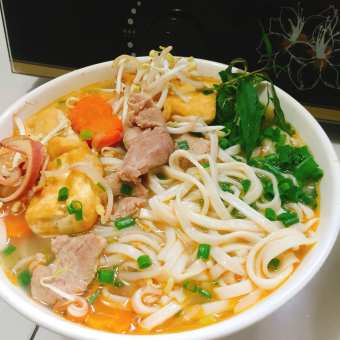 400g Bánh canh bột mì khô Huế bao ngon - Đặc sản Huế
