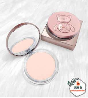 Phấn nền dạng nén Cace Bear làm sáng kiềm dầu cho da mặt, Phấn nén kiềm dầu phấn nền che khuyết điểm kiểm soát dầu