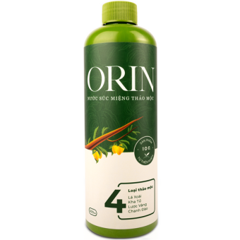 Nước súc miệng thảo mộc ORIN - 500ml
