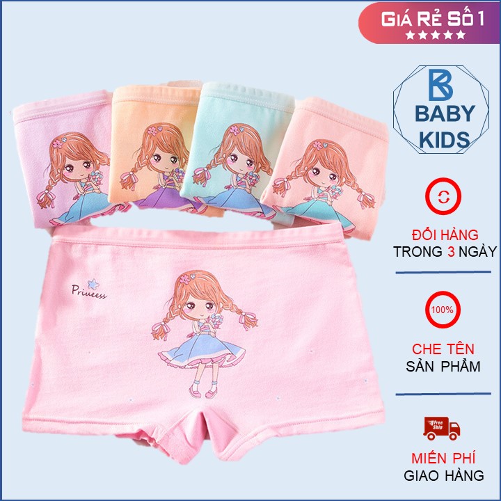 Quần lót bé gái - set 10 quần- quần sịp trẻ em cao cấp- quần lót trẻ em