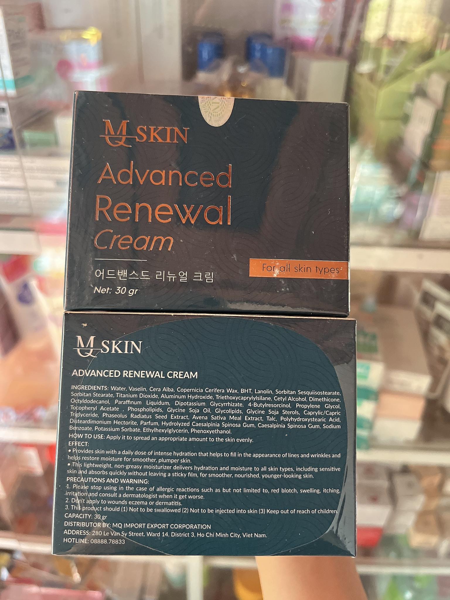 Kem siêu trắng mq skin