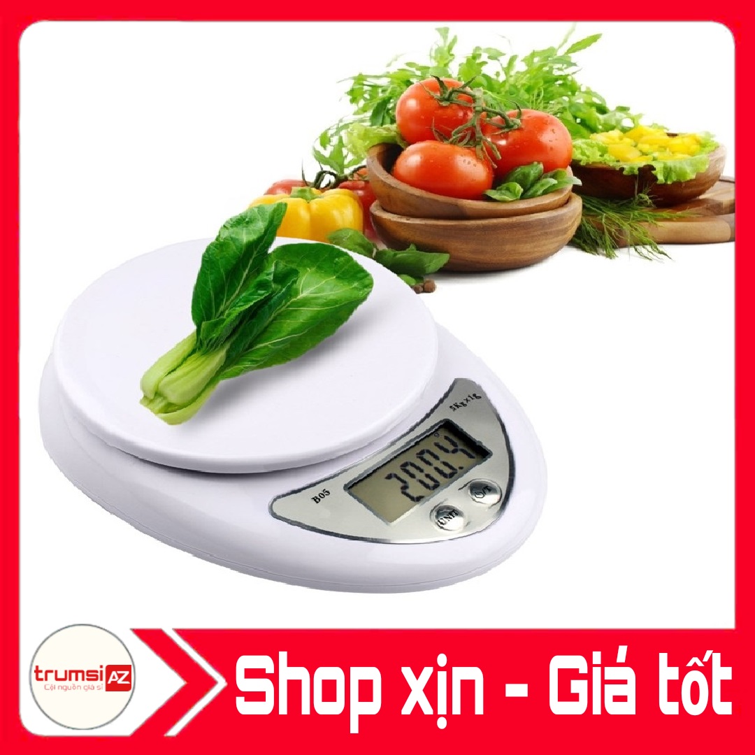 Cân Tiểu Ly Điện Tử Nhà Bếp Để Bàn B05 – Cân Thực Phẩm Nguyên Liệu Làm Bánh Độ Chính Xác Cao