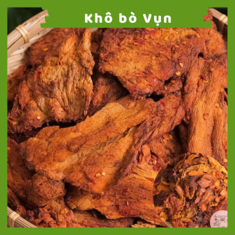 Khô Bò Vụn Giòn 250g - Chuẩn VỊ Hồng Ngự 100% thịt bò sạch, không phẩm màu  [Date 6 tháng]