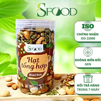 Hạt tổng hợp (macca, óc chó, hạnh nhân, hạt điều, hạt bí)