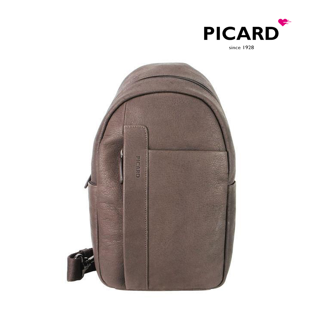 PICARD, Bags, Picard Germany Water Buffalo Leather Shoulder Purse Handbag  Brown Black Like New