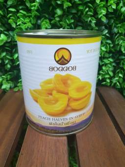 Đào ngâm BoddoB giòn 820g [ LOẠI NGON ] Đào hộp ngon tốt cho sức khỏe, thưc phẩm đóng hộp, trái cây hộp