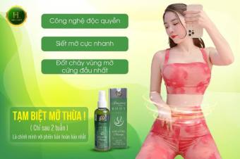 Xịt Tan mỡ Hana chính hãng - Slimming body Hana