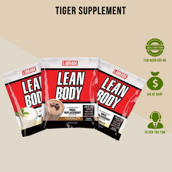 LEAN BODY CHOCOLATE - Đinh dưỡng thay thế bữa ăn dạng gói tiện lợi
