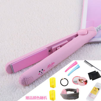 Nẹp Nhỏ, Quạt Sắt Uốn Cong Hai Công Dụng Tiện Dụng Cho Nữ Kẹp Bảng Thẳng Nhỏ Bàn Ủi Tạo Tác Tóc Mái Máy Uốn Tóc Thẳng Cầm Tay Máy Uốn Tóc