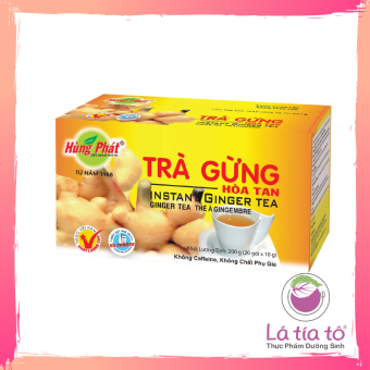 TRÀ GỪNG HÒA TAN HÙNG PHÁT- LÁ TÍA TÔ