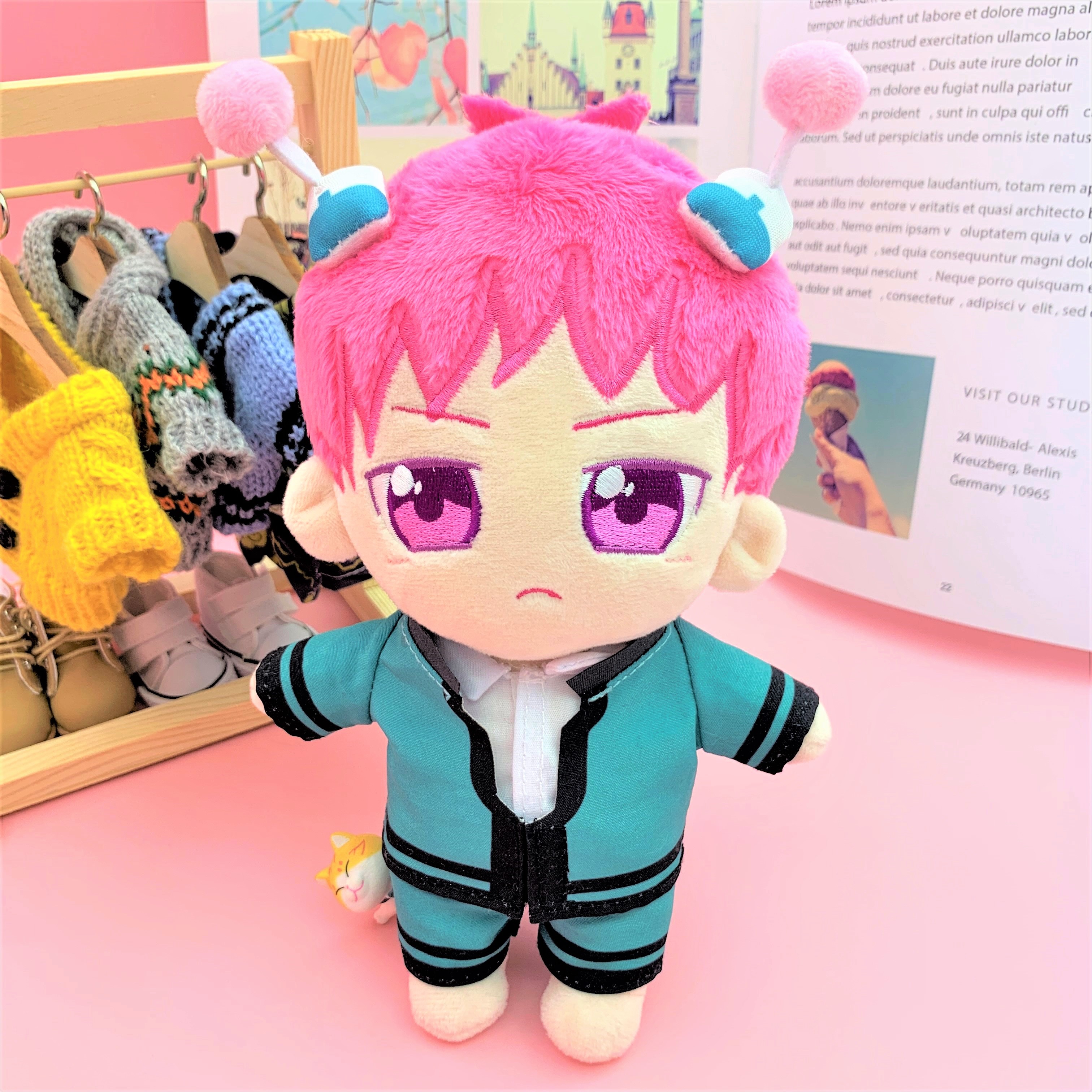 saiki k stuffed animal