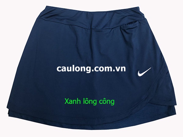 Váy cầu lông 7428 xanh lông công