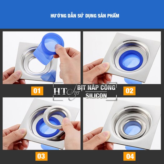 Bộ van ngăn mùi hôi cống kèm 2 nắp nhựa, phễu cao su silicon bịt nắp cống nhà tắm , nhà vệ sinh , phễu thoát sàn ngăn mùi hôi và côn trùng