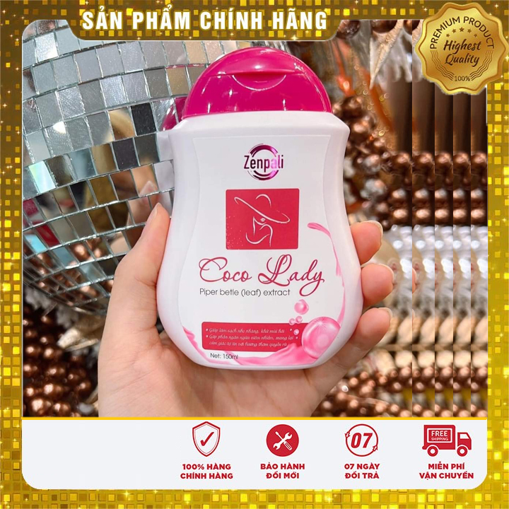 Dung Dịch Vệ Sinh Phụ Nữ CoCo Lady Zenpali 150ml, dung dịch vệ sinh coco lady zenpali