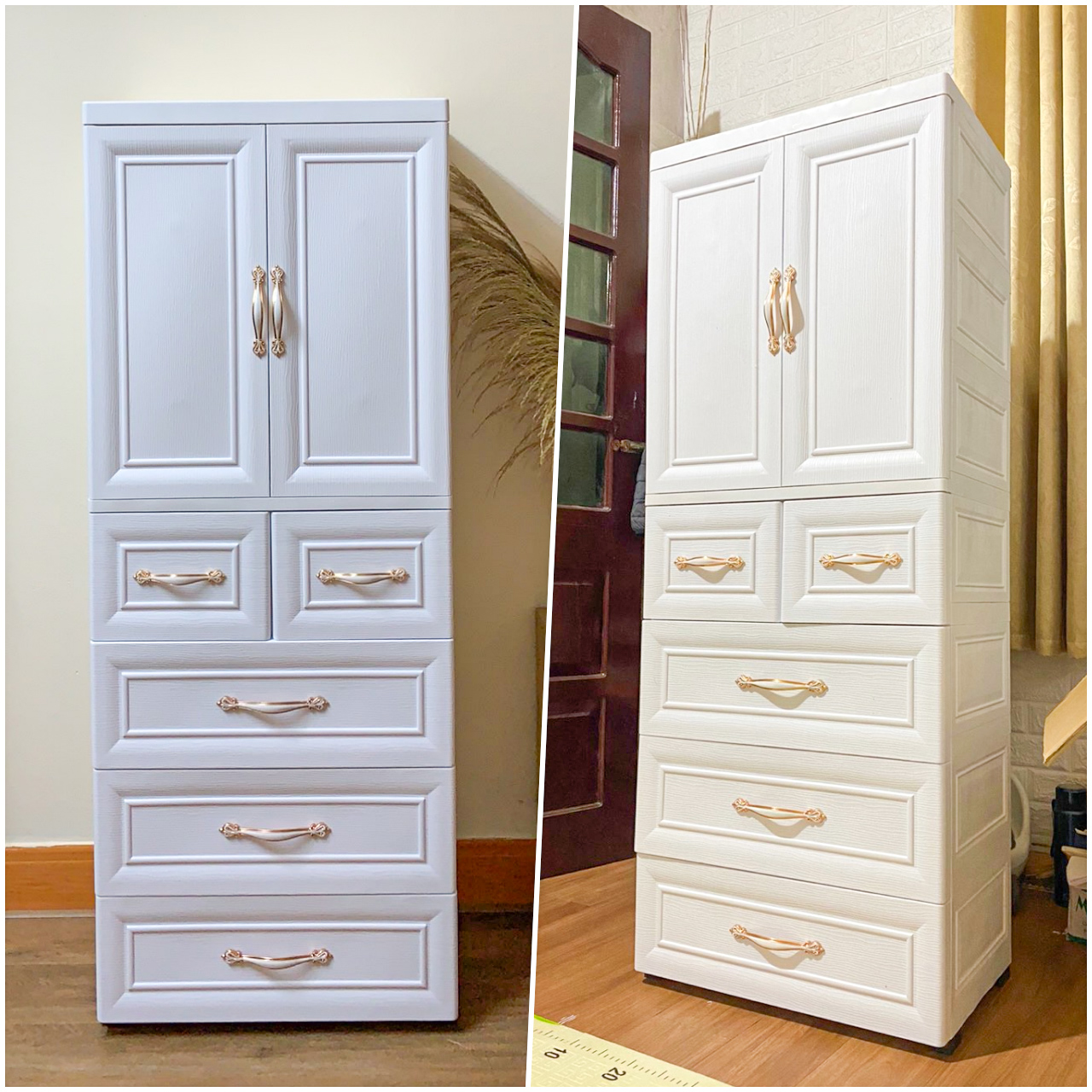 Tủ nhựa cao cấp 5 tầng dành cho bé yêu