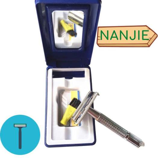 Các Loại Dao Cạo Râu Phong Cách Cổ Điển Gắn Lưỡi Lam Thép Không Gỉ