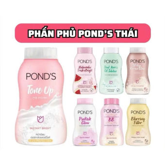 Phấn Phủ Pond's Pinkish Glow Kiềm Dầu, Che Khuyết Điểm, Cho Làn Da Trắng Hồng Mịn Màng 50G
