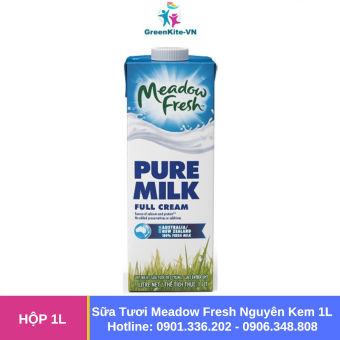 1 Hộp Sữa Tươi Nguyên Kem Meadow Fresh 1L - Nhập Khẩu Úc