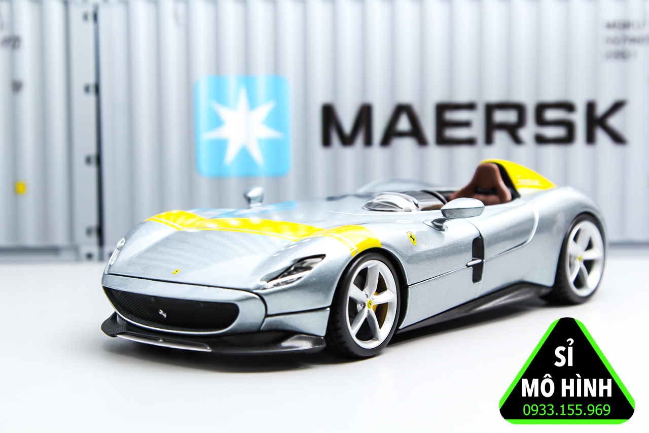 Mô hình xe ferrari monza sp1 bburago 1:24