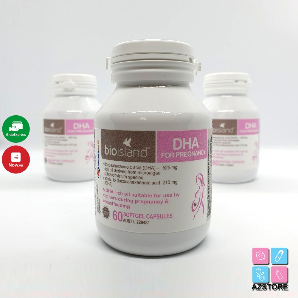 DHA Bầu Biosland - DHA For Pregnancy bổ xung bà bầu trong thai kỳ 60v úc
