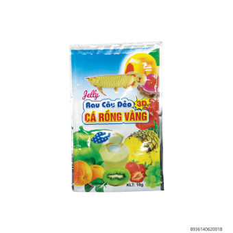 Bột rau câu dẻo cá rồng vàng 10g