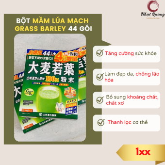 Bột mầm lúa mạch GRASS BARLEY 44 gói