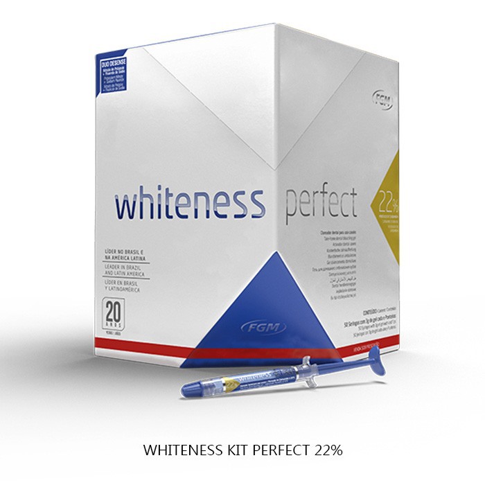 Tẩy trắng răng tại nhà whiteness perfect FGM