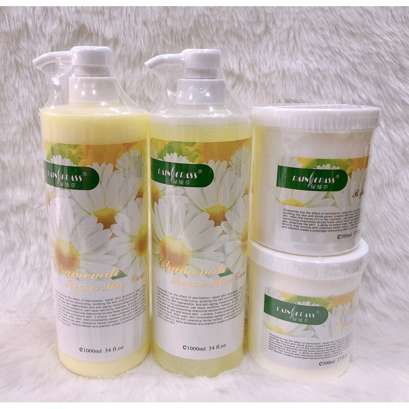 Bộ chăm sóc da hoa cúc | chuyên dùng cho spa cao cấp