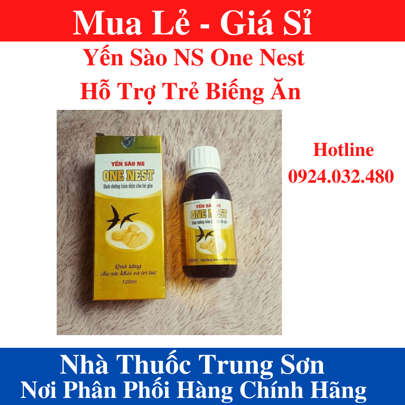 [Chính Hãng-Giá Sỉ]Siro Yến Sào NS ONE NEST - Cho Trẻ Biếng Ăn, Mau Lớn - Trung Sơn 1