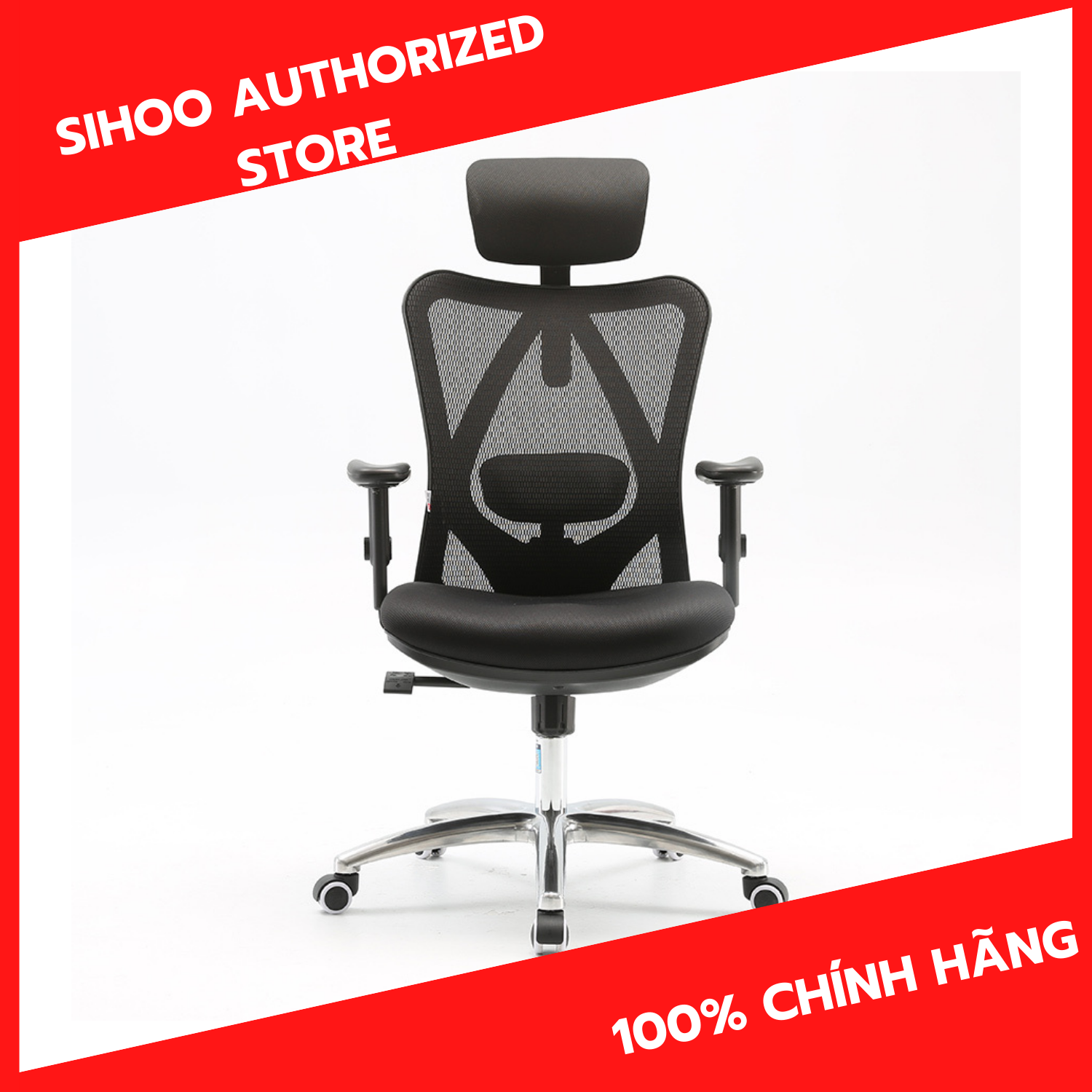 Ghế công thái học Sihoo M18 - Hàng chính hãng bảo hành 3 năm