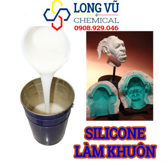 Silicon lỏng làm khuôn , silicon  đổ khuôn tượng , khuôn nến, thạch cao, epoxy resin  - RUBBER RTV