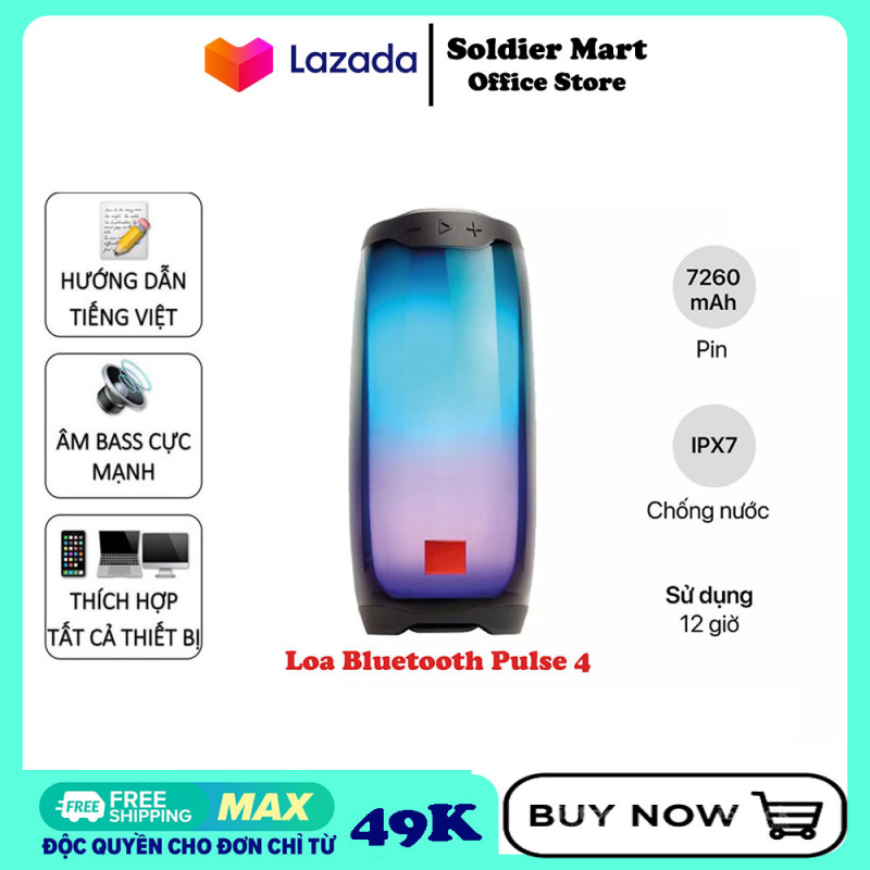 Loa bluetooth pulse 4 - chống nước chống bụi ipx7 loa pulse 4 | giá rẻ, bảo hành 1 năm, ưu đãi tốt loa pulse 4 - chính hãng giá rẻ loa bluetooth pulse 4 đen loa pulse 4 chính hãng 100%, giá sốc