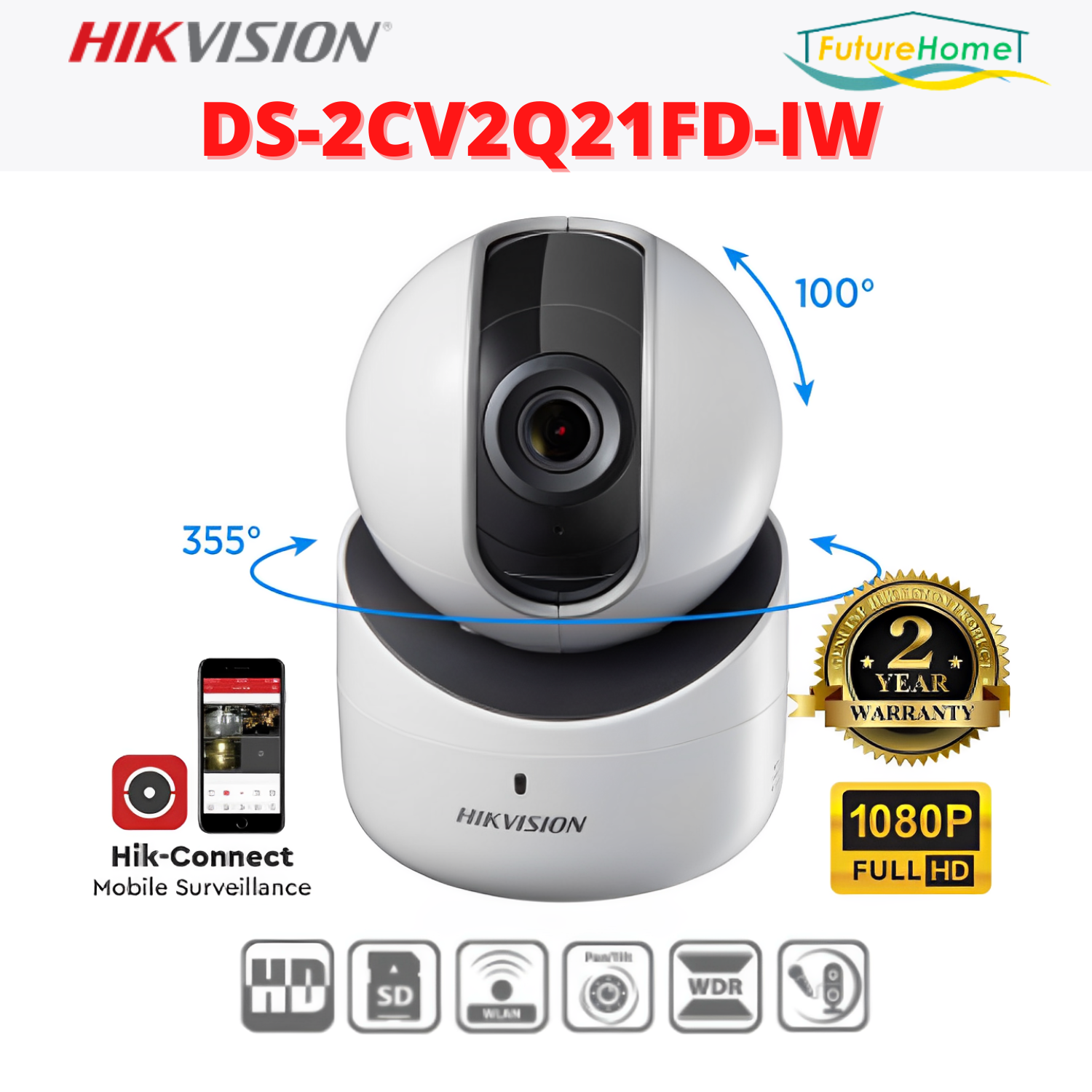 hik connect wifi camera