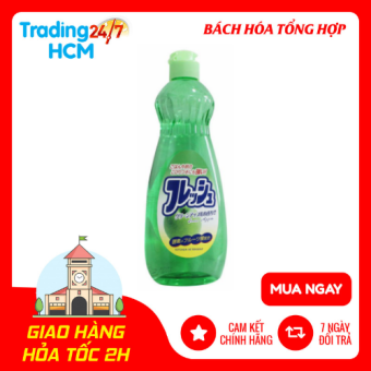 Nước rửa chén bát đũa hương Táo Rocket 600ml NỘI ĐỊA NHẬT BẢN