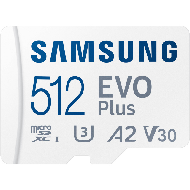 Thẻ nhớ MicroSDXC Samsung EVO Plus 4K 512GB 130MB/s