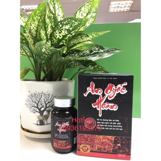 ✿∋●  ▧  AN GIẤC HOÀN - Chính Hãng Hỗ trợ dưỡng tâm hỗ trợ an thần hỗ trợ ngủ sâu giấc