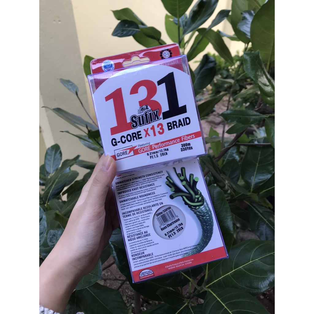 Dù câu cá sufix 131, dây câu cá cao cấp
