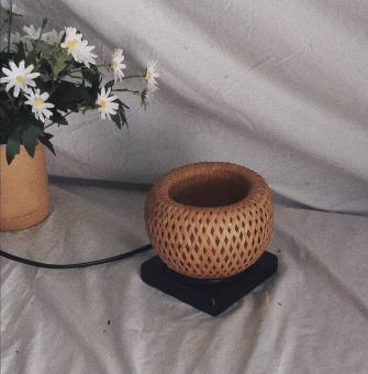 Bamboo lamp for living room and bedroom