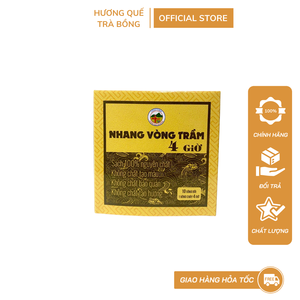 Nhang vòng trầm 4 giờ, 20 vòng