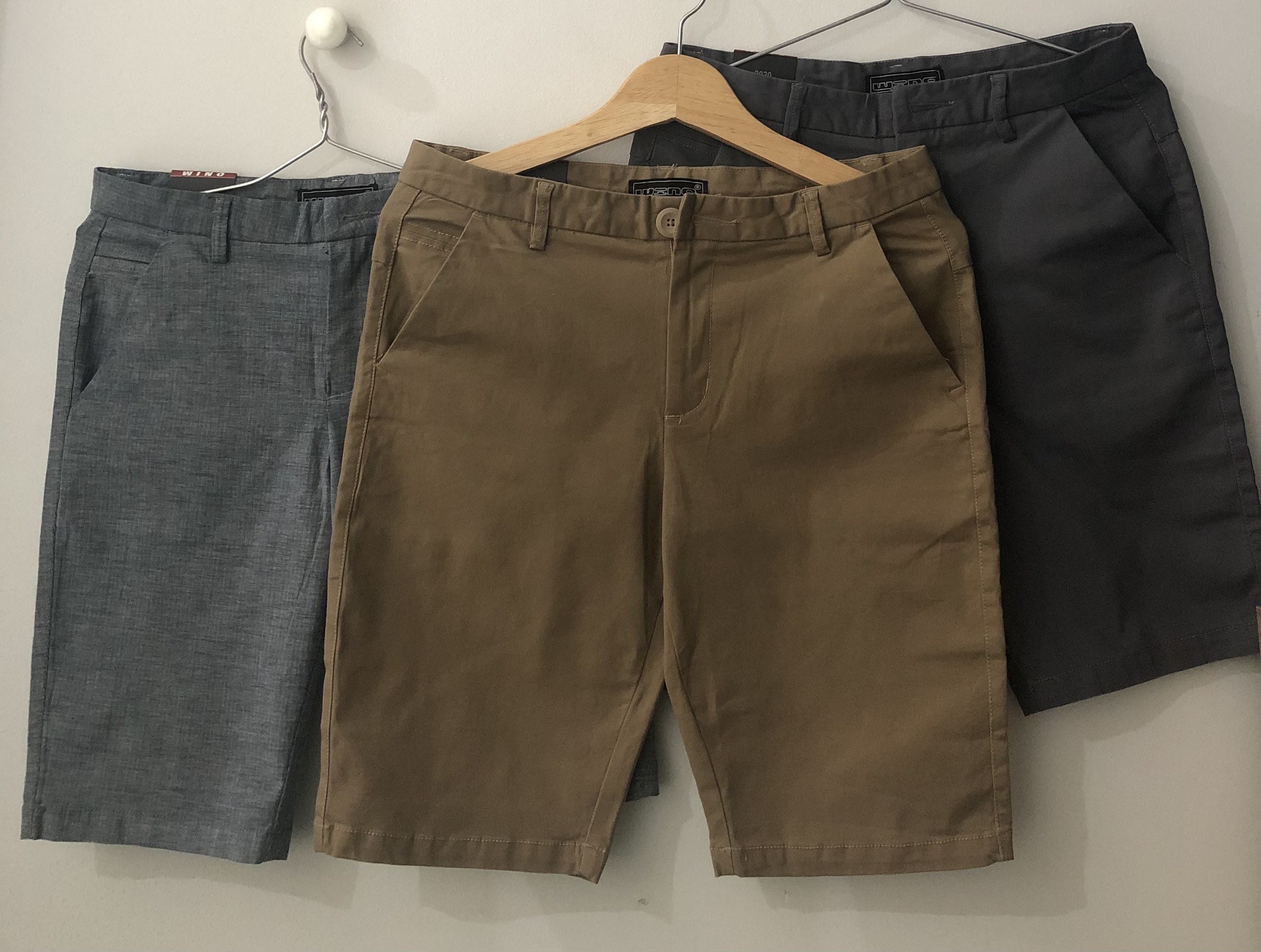 Quần short kaki nam cao cấp vải bố co giãn, quần short nam