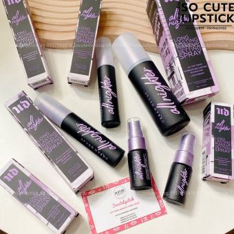 XỊT SET MAKEUP ĐÌNH ĐÁM URBAN DECAY ALL NIGHTER FINISHING SETTING SPRAY MINISIZE - XỊT GIỮ LỚP MAKEUP - XỊT KHOÁNG