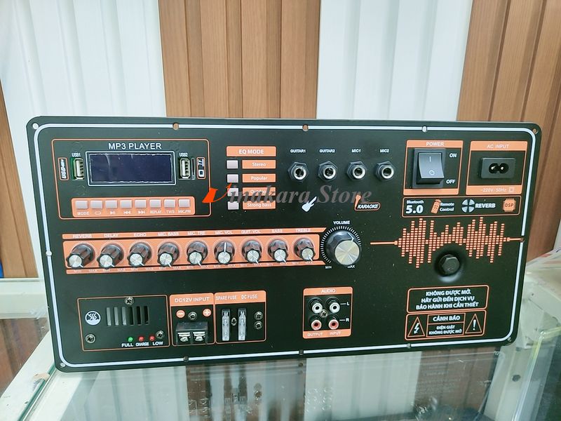 Bo mạch loa kéo kích thước 19 x 38cm Bo công suất 800W 2 kênh chuyên 3 tấc đôi 4 tấc đôi 4 tấc đơn 5