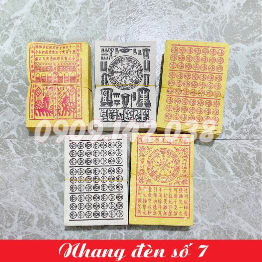 Giấy Tiền vàng mã (Thanh Y, Vãng Sanh, Chuỗi Vàng, Chuỗi Bạc, Thiên Khối)