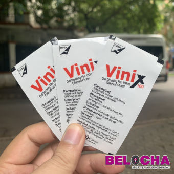 3 Tem ngậm Vinix 100mg | Cam Kết Hiệu Quả