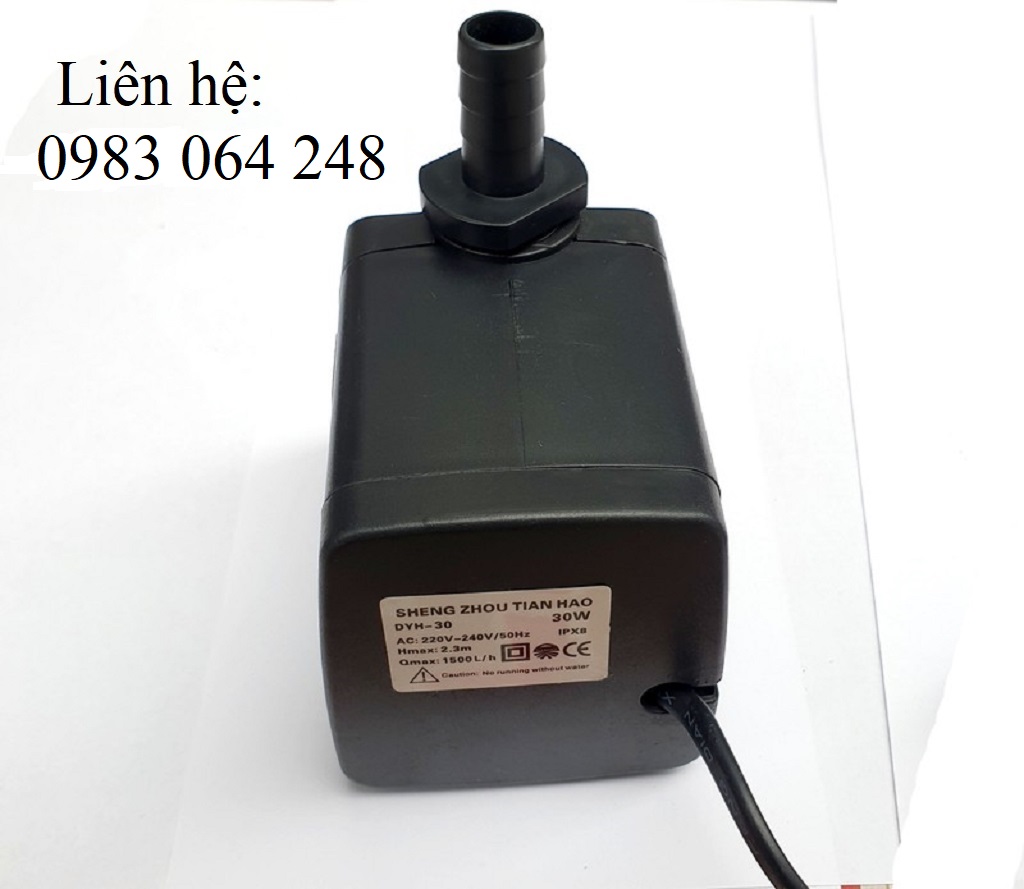 Máy bơm quạt điều hòa máy bơm bể cá cảnh DYH 30w