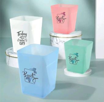 Giỏ Rác, Sọt Rác Tròn & Vuông 5L-10L, Thùng Rác Văn Phòng, Khách Sạn, Đựng Rác Gia Đình