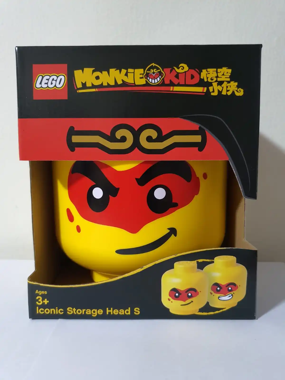 iconic storage head lego