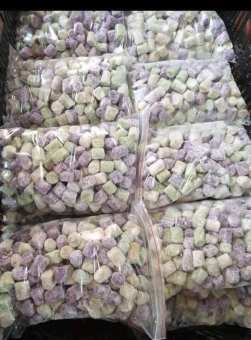 Khoai dẻo 3 màu, dùng nấu chè khoai dẻo siều ngon, gói 500g