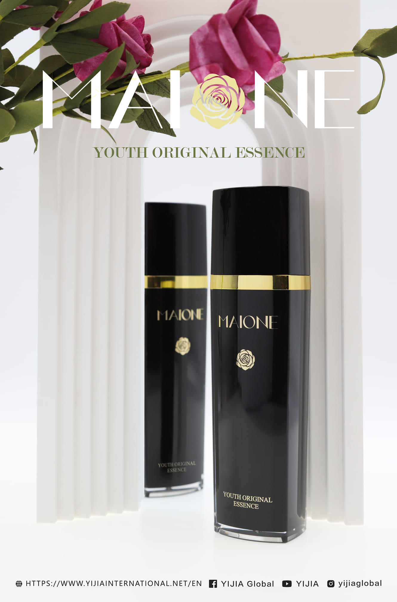 Buy 2 Get 1 Free Maione Advanced Youth Essence 100Ml + Cleanser